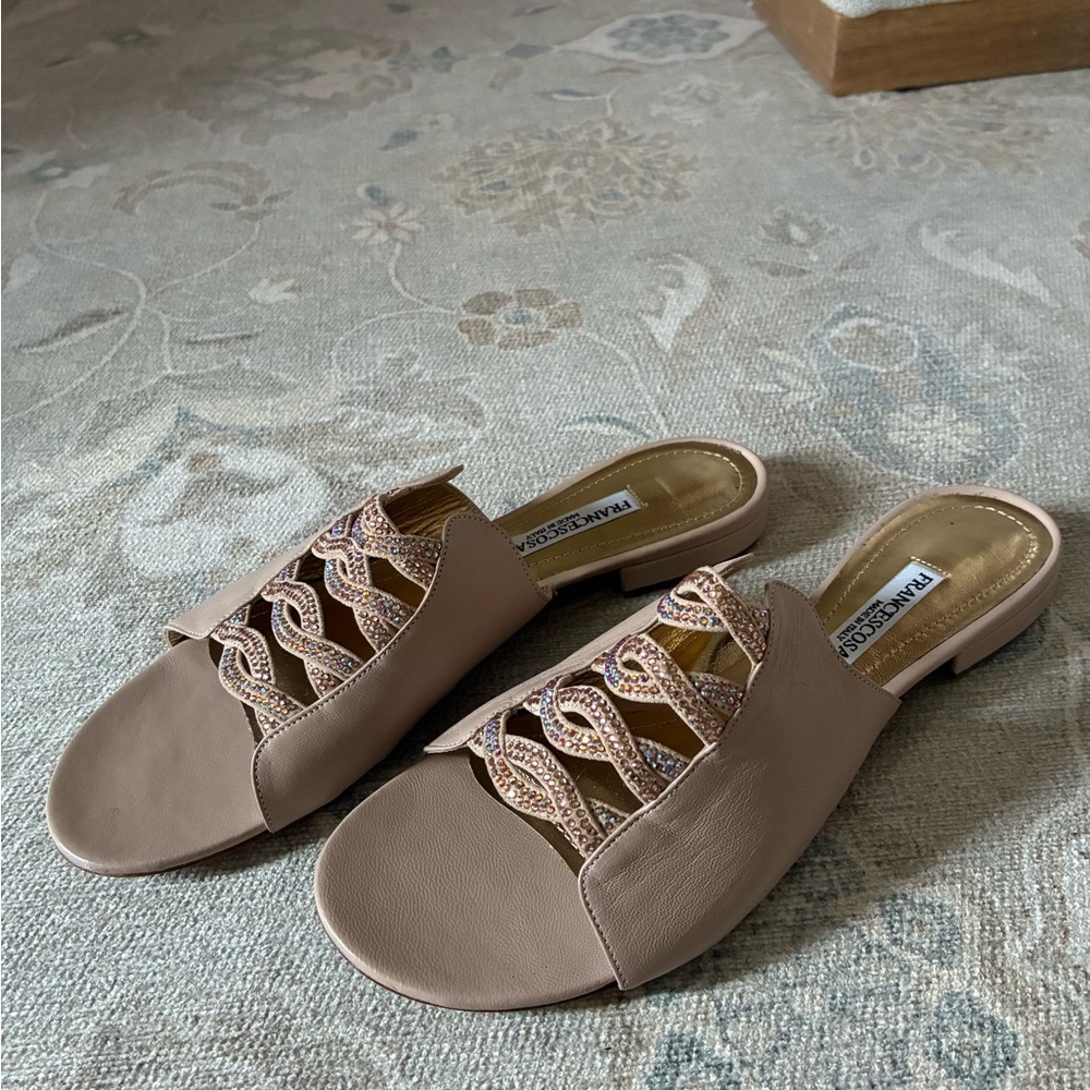 Francescosacco Made in Italy Sandals Size Womens Euro 41 (10)
